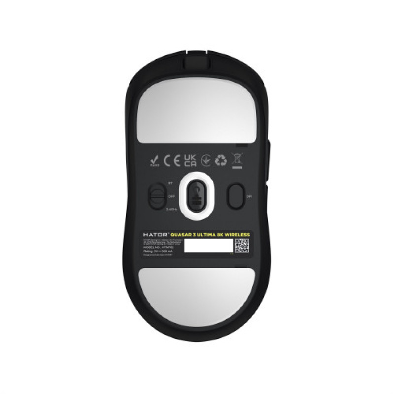 Миша бездротова Hator Quasar 3 Ultima 8K Wireless Black (HTM762)