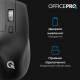 Мышь OfficePro M395B Silent Click Ergonomic Wireless Black