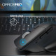 Мышь OfficePro M395B Silent Click Ergonomic Wireless Black