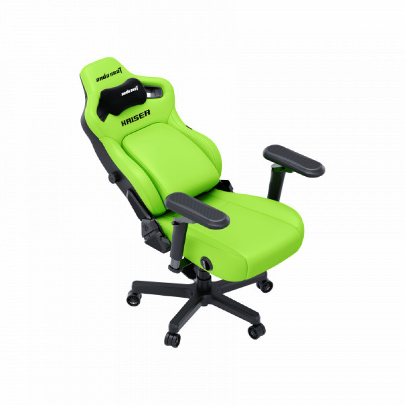 Крісло геймерське ігрове Anda Seat Kaiser 4 V2 Size XL Cyber Green PVC (AD12YDDC-XLL-20-C-PV/C-03)
