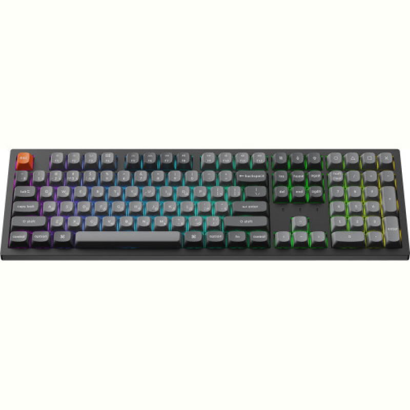 Клавиатура беспроводная Keychron K10 Max Keychron Super Banana Switch Black RGB (K10M-H4-UA)