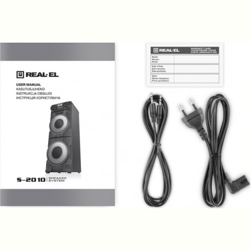 Акустическая система REAL-EL S-2010 Black