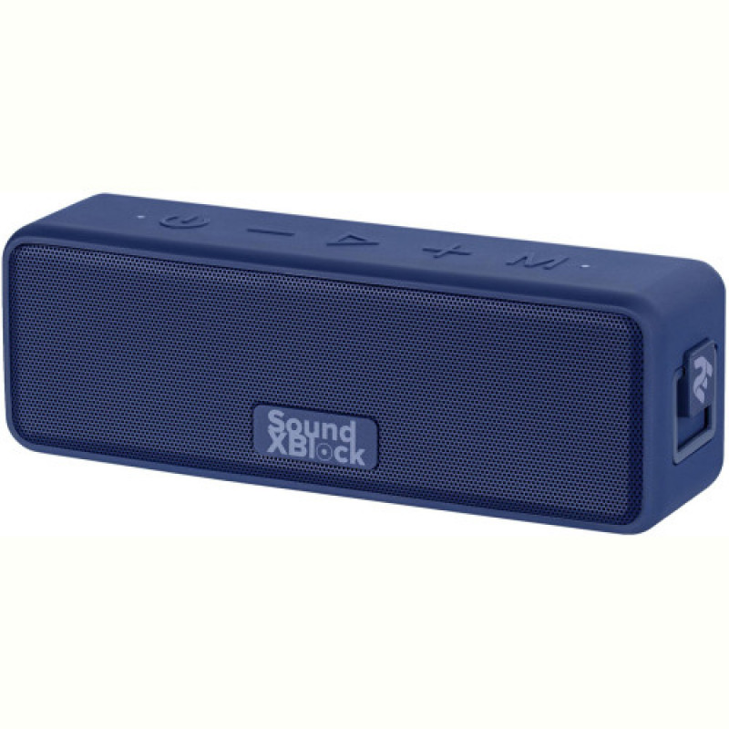 Акустична система 2E SoundXBlock TWS MP3 Wireless Waterproof Blue (2E-BSSXBWBL)