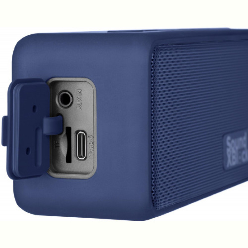Акустична система 2E SoundXBlock TWS MP3 Wireless Waterproof Blue (2E-BSSXBWBL)