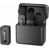 Бездротовий петличний мікрофон BOYA BY-V35 TRS for camera Black