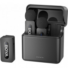 Бездротовий петличний мікрофон BOYA BY-V35 TRS for camera Black