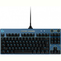Клавиатура Logitech G PRO Mechanical Keyboard League of Legends Edition - LOL-WAVE2 Blue (920-010537) 