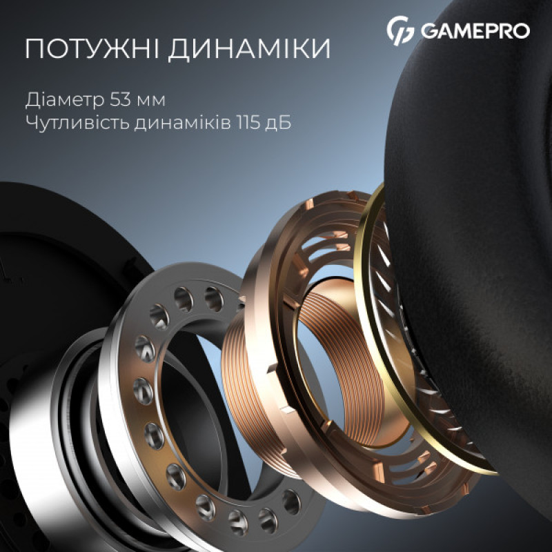 Беспроводная игровая гарнитура GamePro Asgard Freya Pro (HSW201BR)
