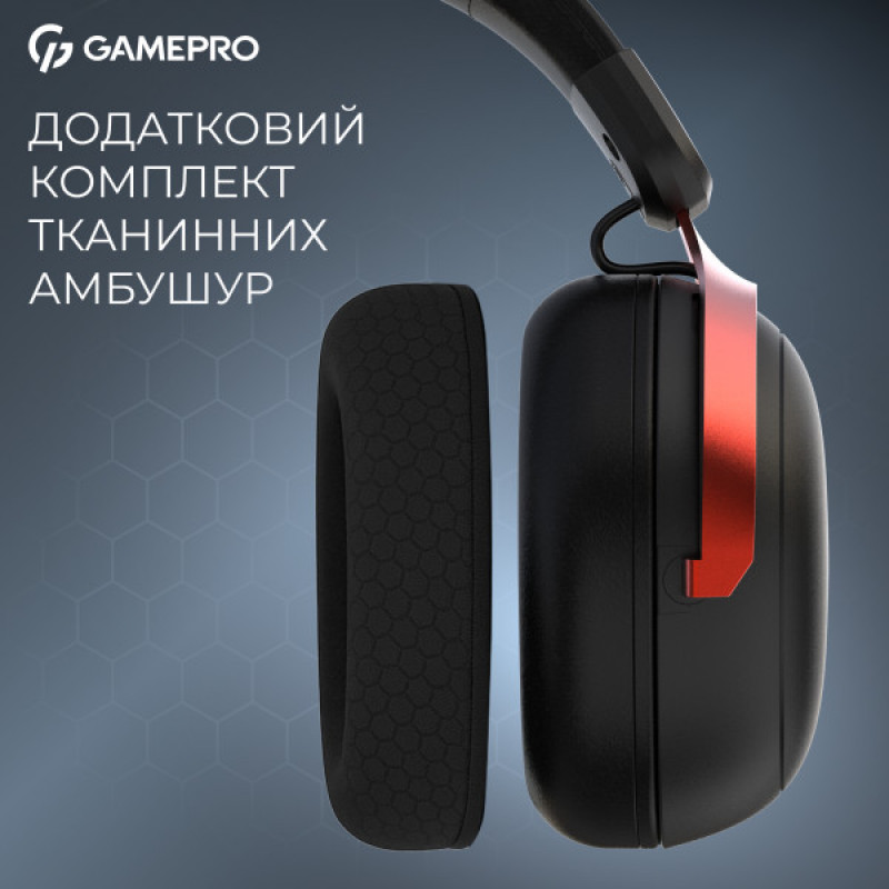Беспроводная игровая гарнитура GamePro Asgard Freya Pro (HSW201BR)
