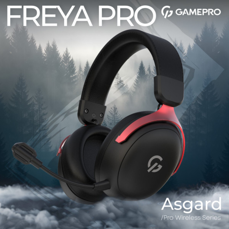 Беспроводная игровая гарнитура GamePro Asgard Freya Pro (HSW201BR)
