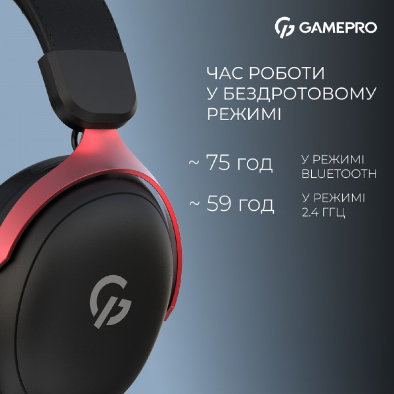 Беспроводная игровая гарнитура GamePro Asgard Freya Pro (HSW201BR)