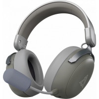 Бездротова ігрова гарнітура Ajazz AHM08 MAX Gray White (AHM08-MAX-GW)