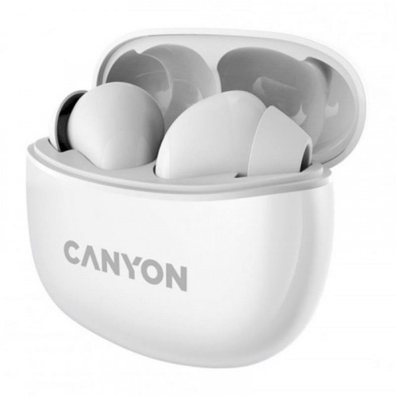 Bluetooth-гарнитура Canyon TWS-5 White (CNS-TWS5W)