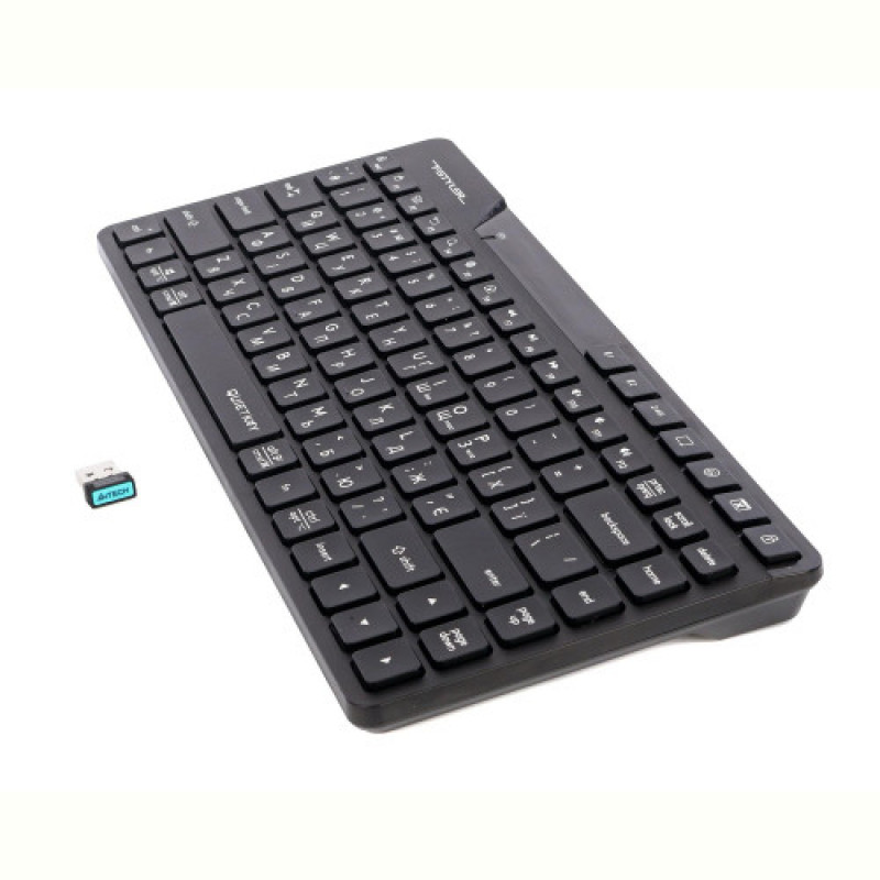 Клавіатура бездротова A4Tech FBK26C AS Black