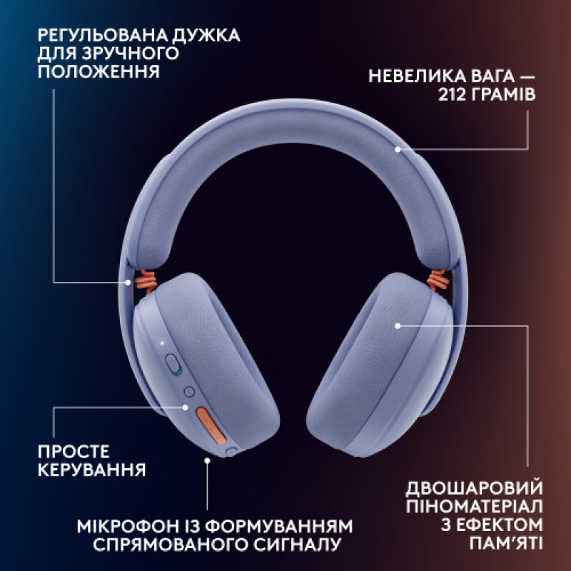 Гарнитура Logitech G325 Lightspeed Lilac (981-001538)