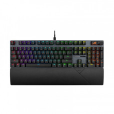 Клавiатура Asus ROG Strix Scope II X NX Snow V2 EN PBT Black (90MP03XF-BKUA20)