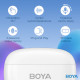 Беспроводной петличный микрофон BOYA mini-13 Type-C/Lightning White