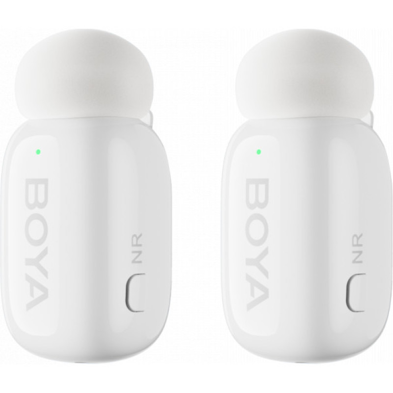 Беспроводной петличный микрофон BOYA mini-13 Type-C/Lightning White