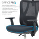 Офисное кресло OfficePro Aero OC490B Black