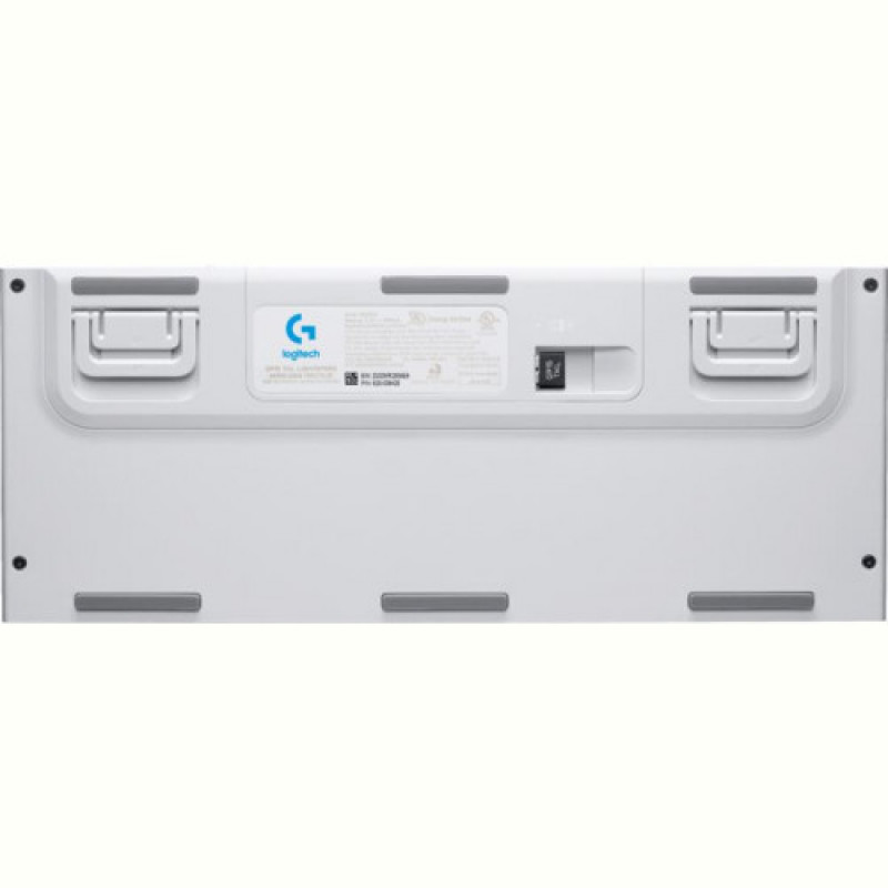 Клавiатура бездротова Logitech G915 Gaming TKL Tenkeyless LightSpeed Wireless RGB Mechanical White (920-009664)