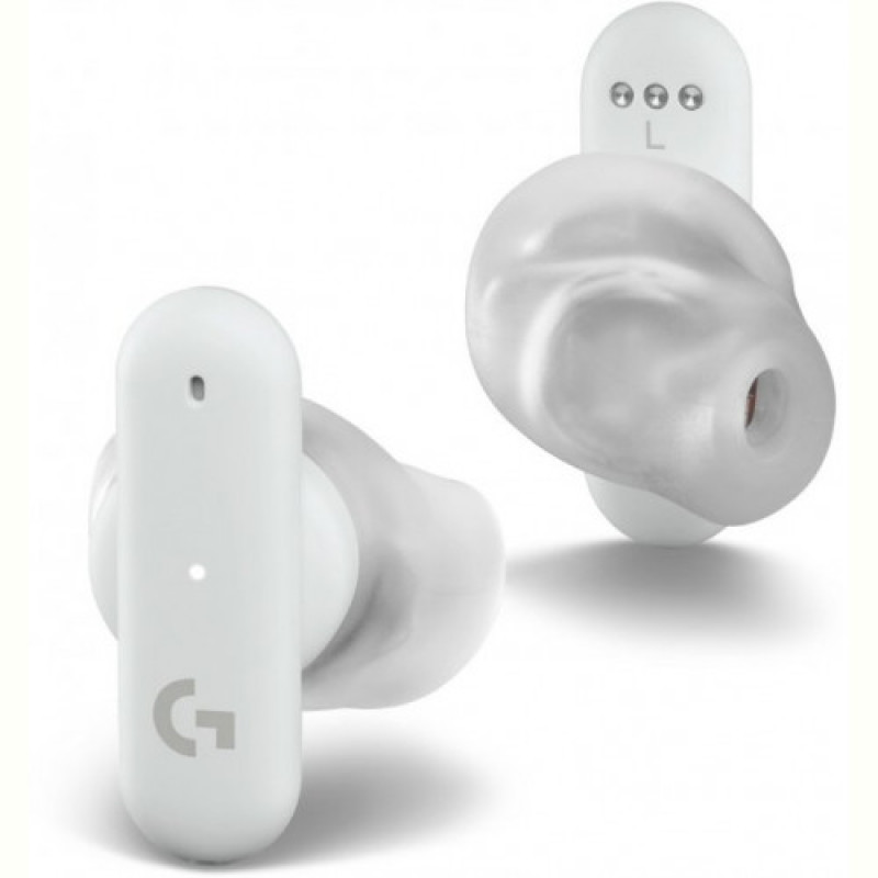 Гарнитура Logitech FITS True Wireless Gaming Earbuds White (985-001183)