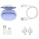 Гарнитура Logitech FITS True Wireless Gaming Earbuds White (985-001183)