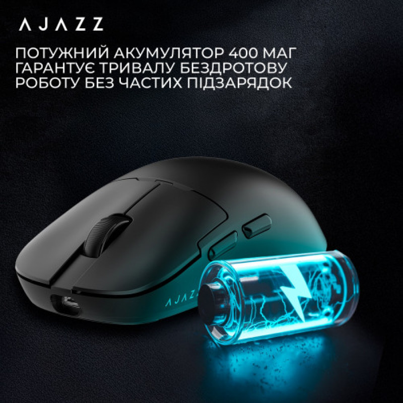 Мышь беспроводная Ajazz AJ159Pro Black (AJ159-PRO-B)