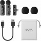 Беспроводной петличный микрофон BOYA BY-V2 Lightning Black