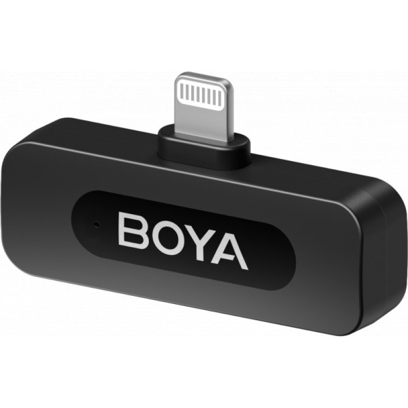 Беспроводной петличный микрофон BOYA BY-V2 Lightning Black
