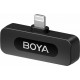 Беспроводной петличный микрофон BOYA BY-V2 Lightning Black