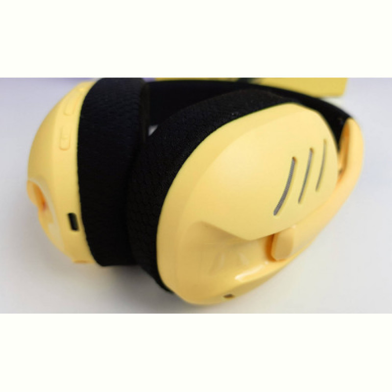 Bluetooth-гарнiтура Hator Hyperpunk 2 Wireless Tri-mode Black/Yellow (HTA-857)