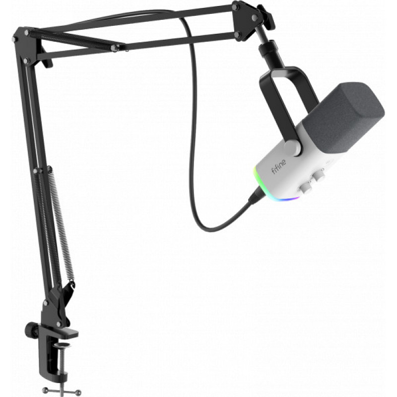 Динамический микрофон Fifine AM8TW USB/XLR White