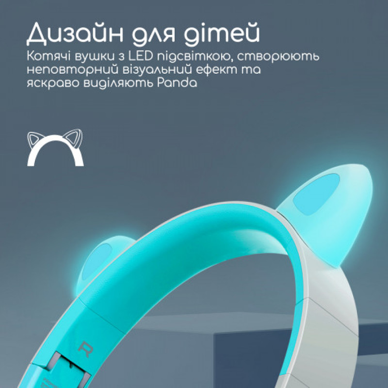 Bluetooth-гарнитура Promate Panda Aqua