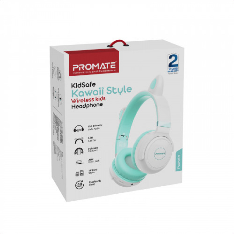 Bluetooth-гарнитура Promate Panda Aqua
