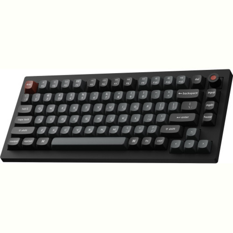 Клавіатура Keychron V1 8K Keychron Super Red Switch Black RGB (V1W-D1-UA)