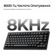 Клавіатура Keychron V1 8K Keychron Super Red Switch Black RGB (V1W-D1-UA)