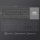 Клавіатура Ajazz AK820 Red Switch Black USB-C (AK820-R-B)
