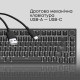Клавіатура Ajazz AK820 Red Switch Black USB-C (AK820-R-B)