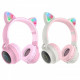 Bluetooth-гарнитура Hoco W27 Cat Ear Grey/Pink (W27GP)