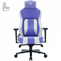 Кресло для геймеров Proove Gaming Geek white/purple
