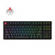 Клавиатура беспроводная Keychron C3 Max Super Red Switch Black RGB (C3M-H1-UA)