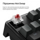Клавиатура беспроводная Keychron C3 Max Super Red Switch Black RGB (C3M-H1-UA)