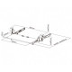 Підставка для клавіатури OfficePro KT135B Black