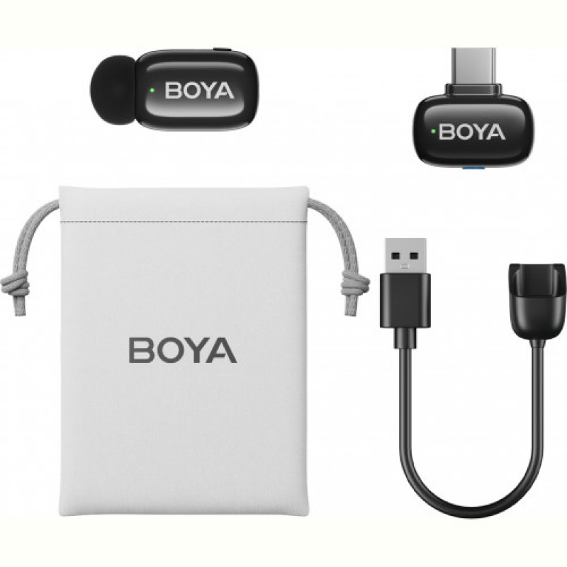 Микрофон BOYA mini-16 Type-C Black