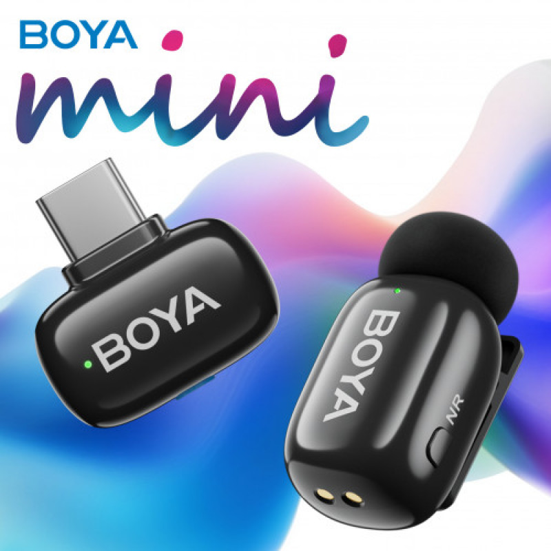 Микрофон BOYA mini-16 Type-C Black