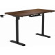 Комп’ютерний стіл з електрорегулюванням висоти Sihoo D05 1.4m Walnut/Black (D05-104/D05-107)