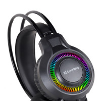 Гарнитура СolorWay GlowCore RGB Black (CW-HPG02BK)