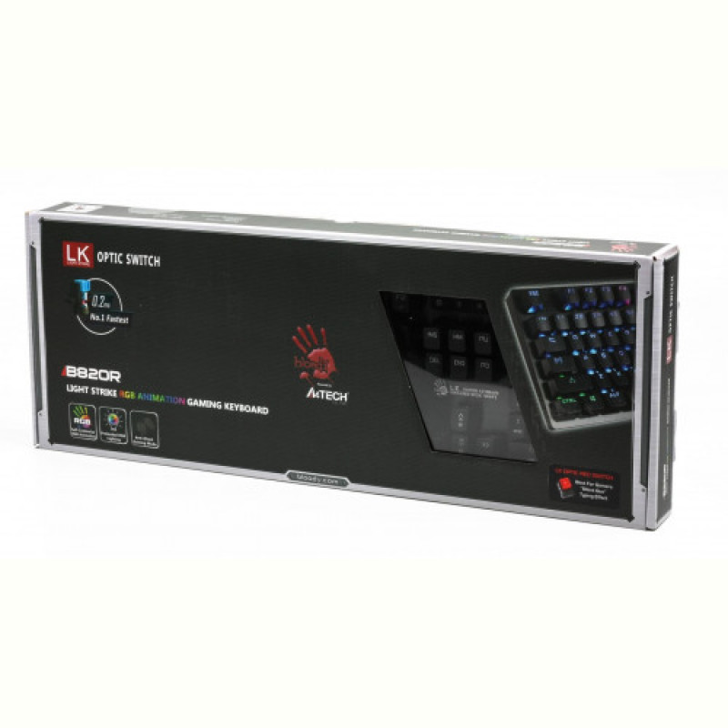 Клавіатура Bloody B820R Red SW Black