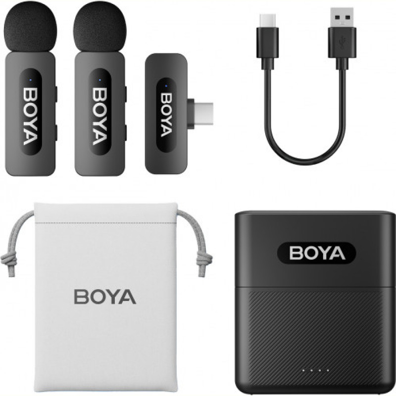 Мікрофон BOYA BY-V30 Type-C Black