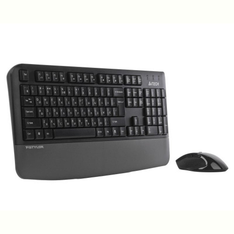 Комплект (клавіатура, мишка) бездротовий A4Tech Fstyler FG2500S Plus Grey